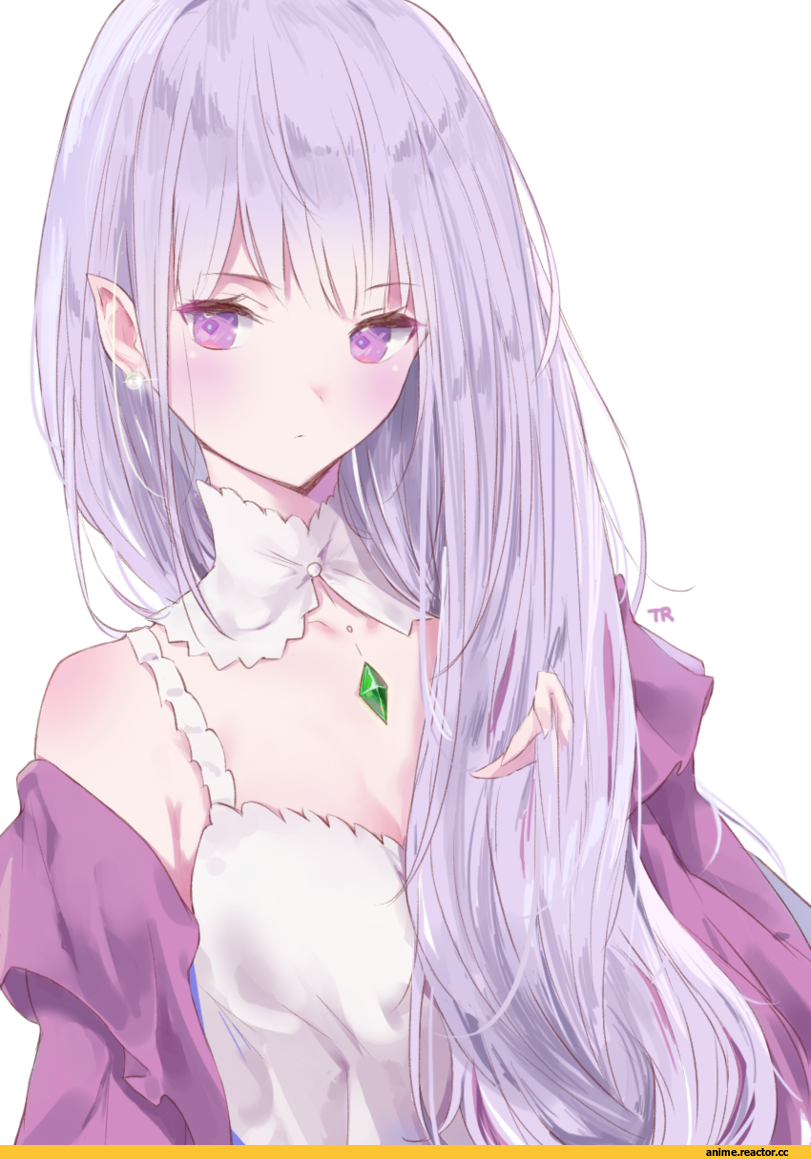 Re Zero Kara Hajimeru Isekai Seikatsu, Emilia (re zero), tr (kangtw123), Anime