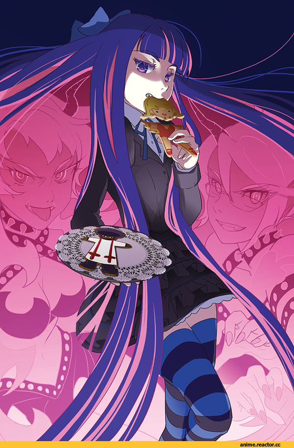красивые картинки, art, Panty & Stocking, stocking the mastermind, удалённое, Anime