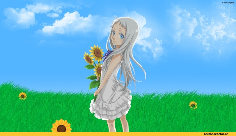 Anime Art, art, красивые картинки, Ano Hana, Menma, Anime