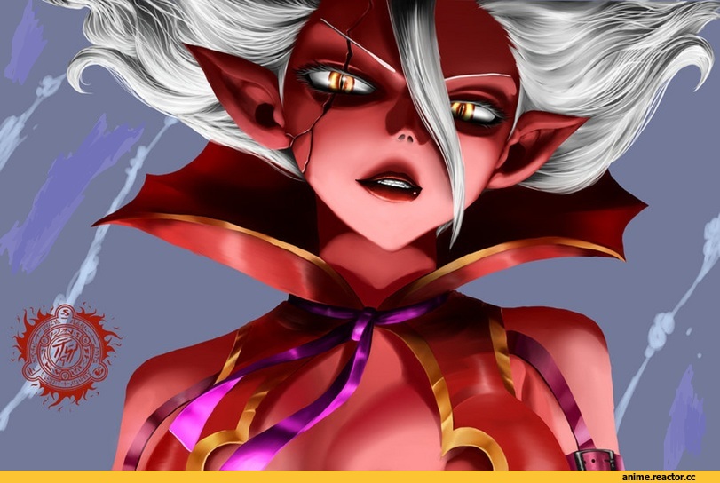 art, красивые картинки, demon, fuuton vesaka, mirajane, Fairy Tail, удалённое, Anime