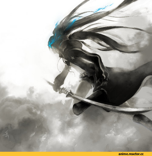 Black Rock Shooter, арт, красивые картинки, Anime