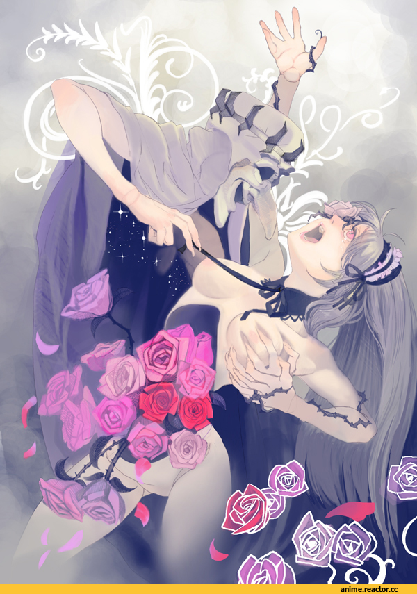 Rozen Maiden, Suigintou, art, красивые картинки, Anime Art, девушки, Эротика, песочница эротики, Anime