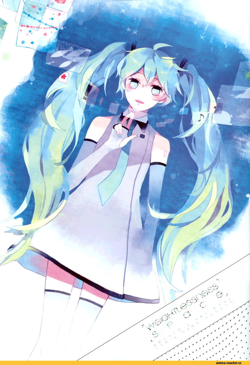 красивые картинки, art, Miku, Vocaloid, Anime