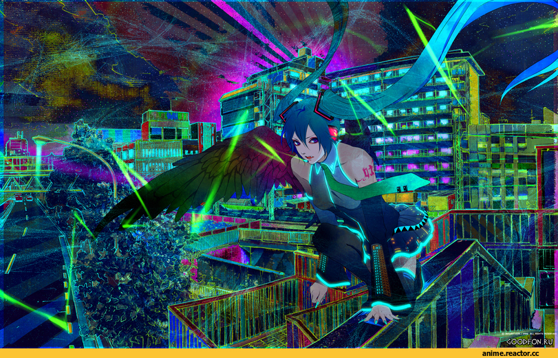 art, красивые картинки, Hatsune Miku, Vocaloid, Anime