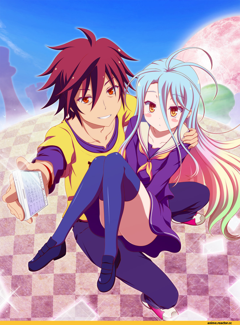 No Game No Life, Sora (NGNL), Shiro (NGNL), Anime