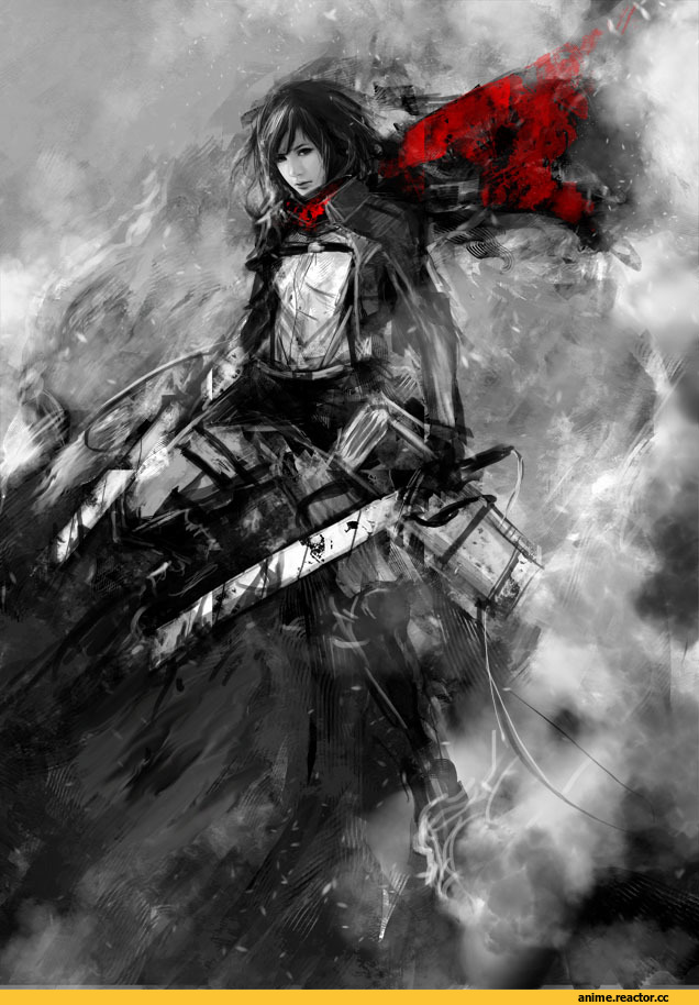 красивые картинки, art, Anime Art, Shingeki no Kyojin, удалённое, Anime