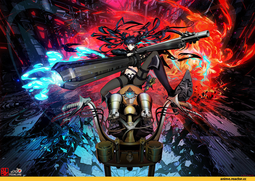красивые картинки, art, Black Rock Shooter, Anime
