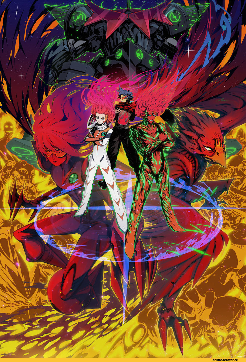 art, красивые картинки, GAINAX-DAN, Aim For The Top! 2, Diebuster, flcl, Tengen Toppa Gurren Lagann, ArseniXC, artist, Anime