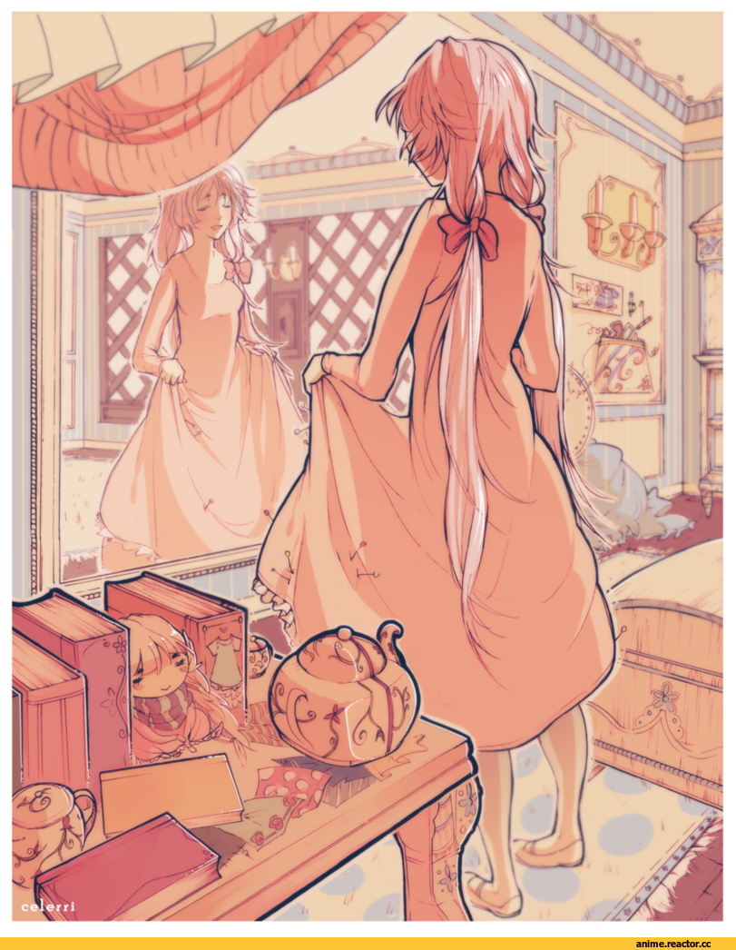 красивые картинки, art, милота, la vie en rose, Anime