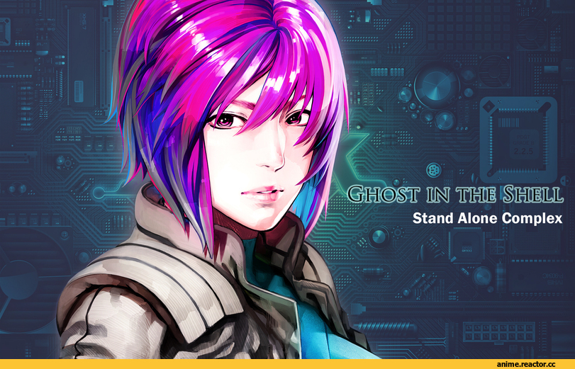 Ghost in the Shell, art, красивые картинки, Kusanagi Motoko, Anime