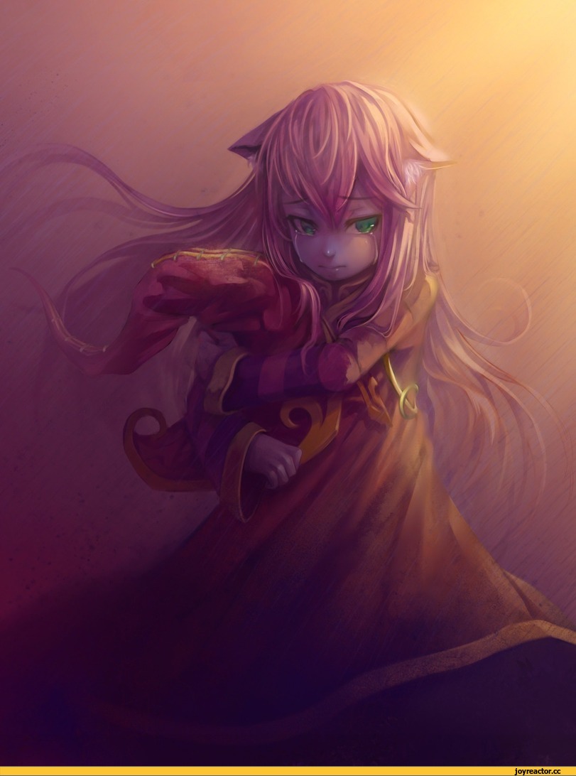 картинки, art, красивые картинки, neko, League of Legends, фэндомы, Lulu, Animal Ears, Anime
