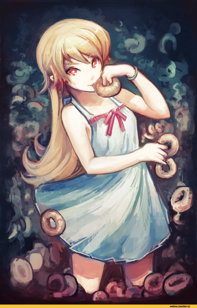 картинки, art, красивые картинки, Monogatari (Series), Oshino Shinobu, Anime