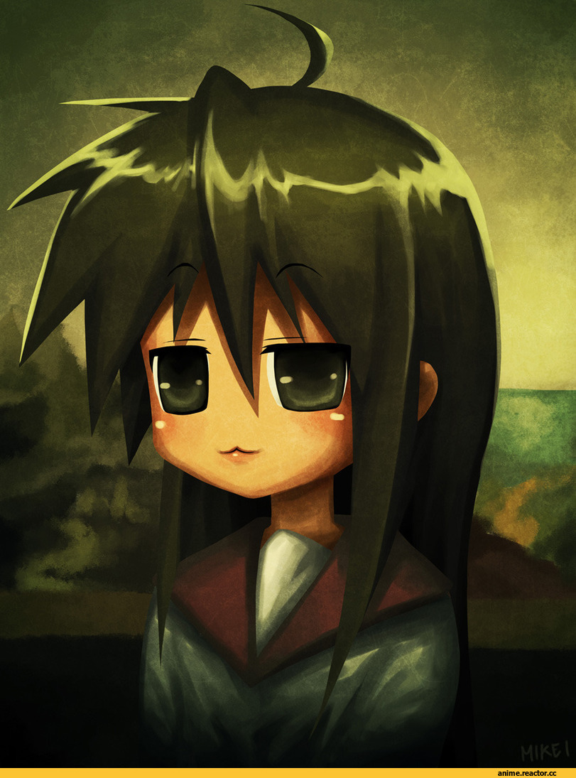 красивые картинки, art, Lucky Star, mikeinel, Kona Lisa, Anime