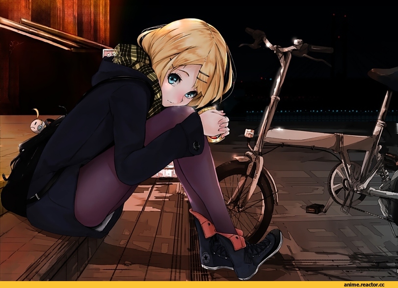 Vocaloid, Kagamine Rin, Anime Art, art, красивые картинки, Anime