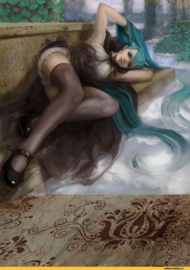 девушки, art, красивые картинки, Anime Art, Vocaloid, Hatsune Miku, Anime