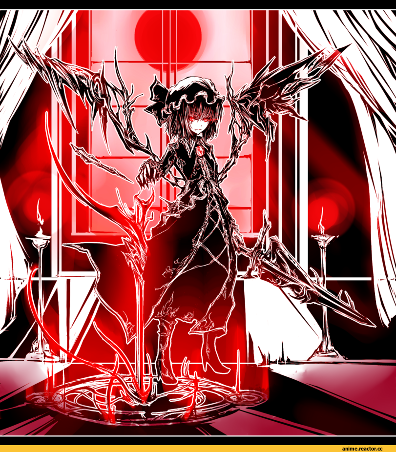 картинки, art, красивые картинки, Touhou Project, Remilia Scarlet, Anime