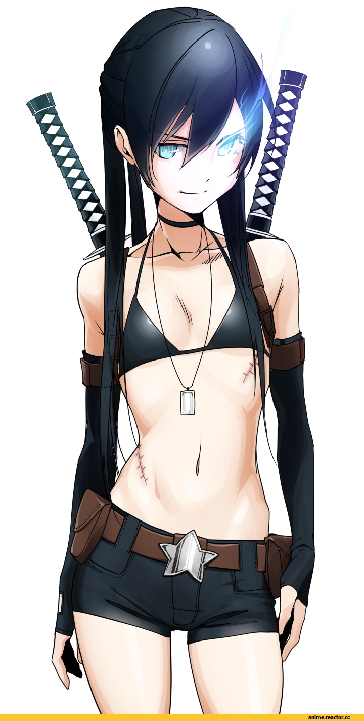 Black Rock Shooter, девушки, art, красивые картинки, Anime Art, Anime
