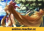 art, красивые картинки, Аниме арт, touhou, suika ibuki, хайрез, Anime