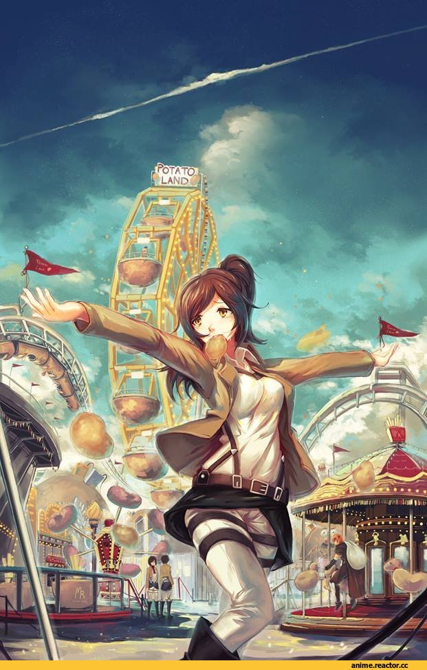 арт, красивые картинки, картофель-лэнд, Anime