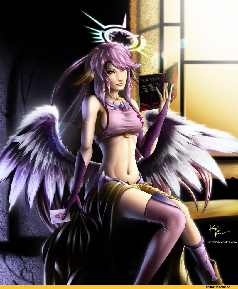 Jibril, No Game No Life, Anime