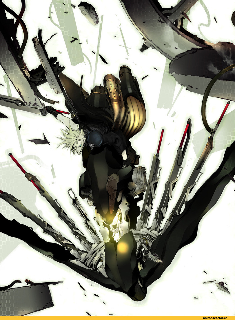 красивые картинки, art, BRS, Final Fantasy VII, Anime