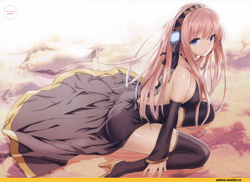 Anime Art, art, красивые картинки, Vocaloid, Luka, Anime