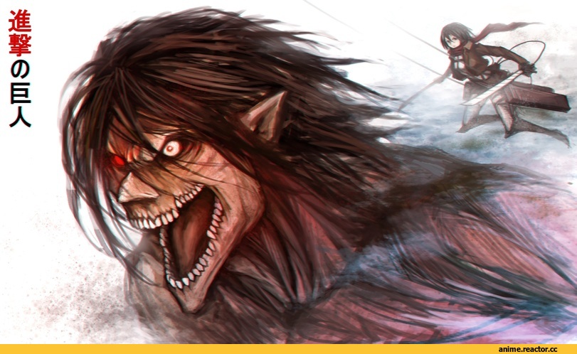 art, красивые картинки, Shingeki no Kyojin, highres, Anime
