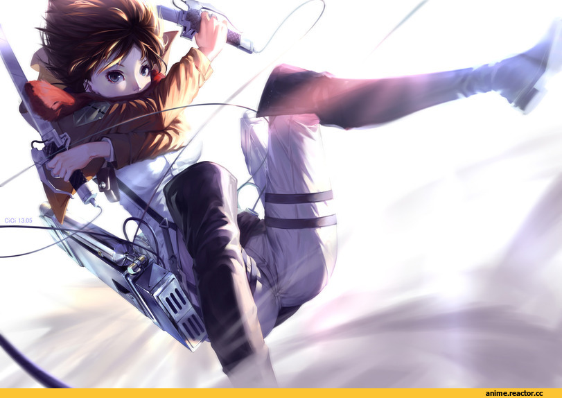 Shingeki no Kyojin, Mikasa Ackerman, art, красивые картинки, девушки, Anime