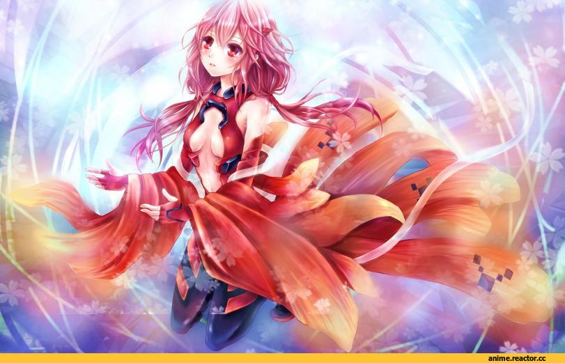 Guilty Crown, art, красивые картинки, Yuzuriha Inori, Кликабельно, Anime