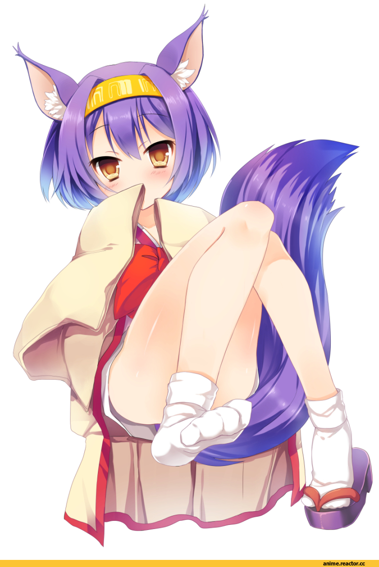No Game No Life, izuna hatsuse, Kitsune, Animal Ears, Anime