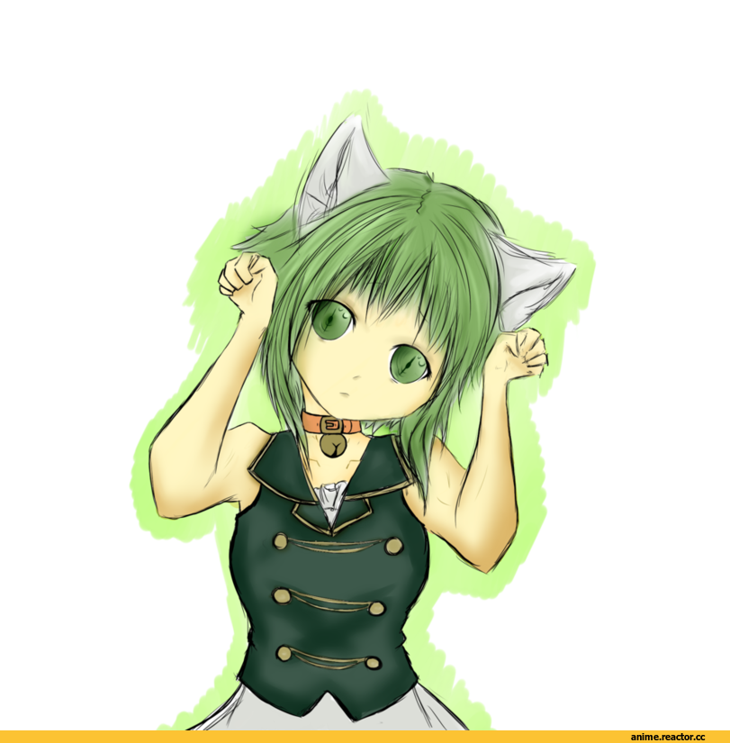 Anime Art, art, красивые картинки, neko, Animal Ears, Anime