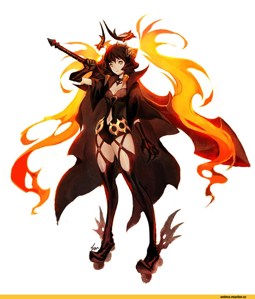art, красивые картинки, Anime Art, Black Rock Shooter, fan art, Anime