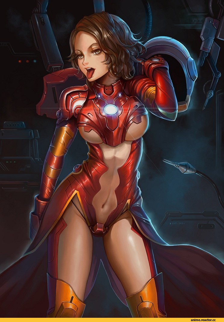 красивые картинки, art, iron girl, Anime