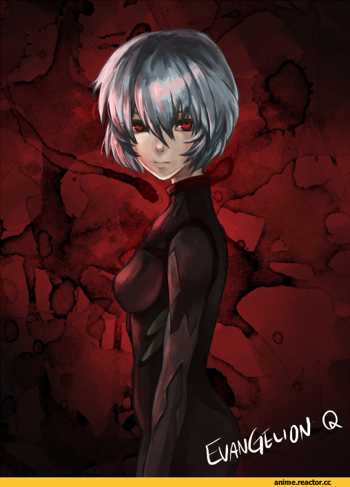 art, красивые картинки, Anime Art, Evangelion, Rei Ayanami, Anime