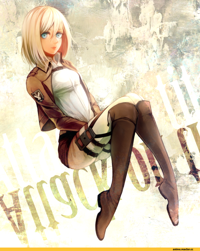 NELL (Hazy), Shingeki no Kyojin, Christa Renz, под катом еще, Anime Art, art, красивые картинки, Anime