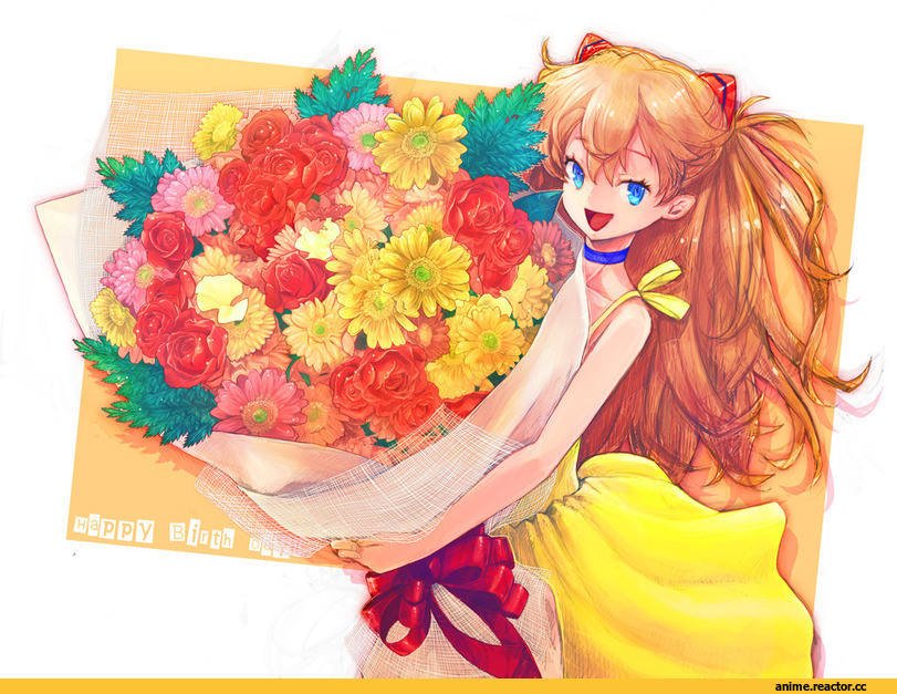 art, красивые картинки, девушки, Anime Art, Evangelion, Asuka Langley, Anime