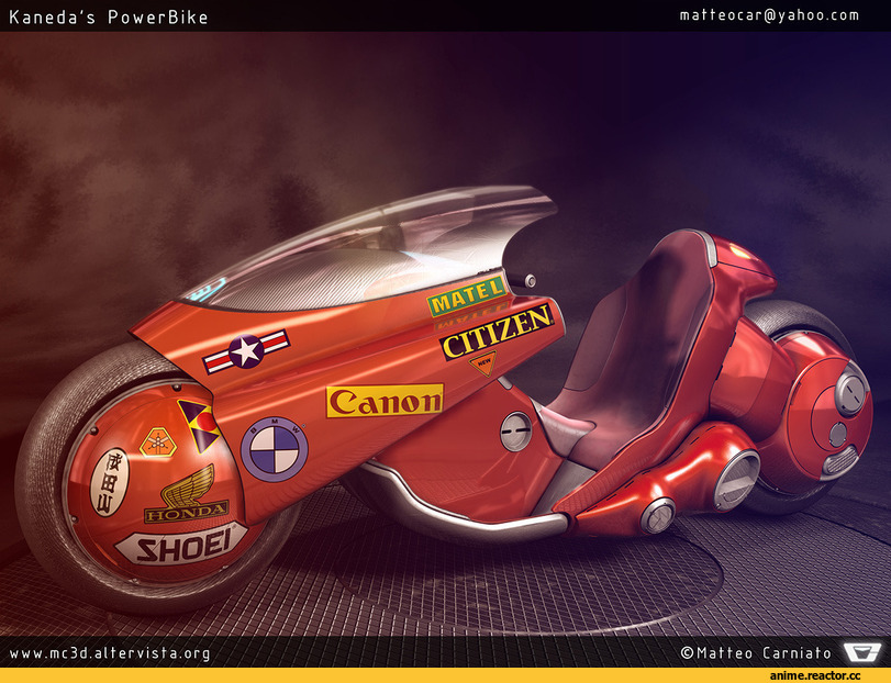 art, красивые картинки, Sci-Fi, Akira, powerbike, хейтеры-лохи, Anime