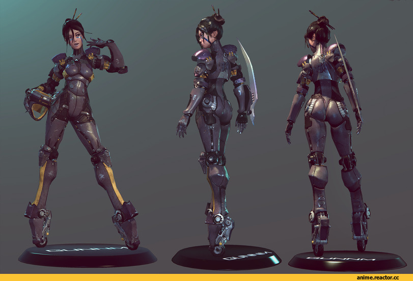 art, красивые картинки, Sci-Fi, GUNNM, Anime
