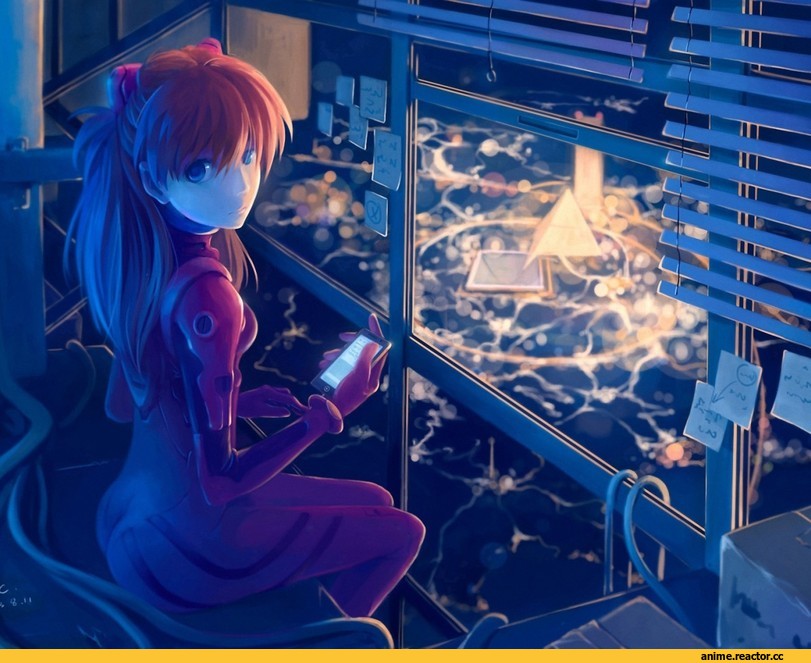 art, красивые картинки, Evangelion, asuka, Anime