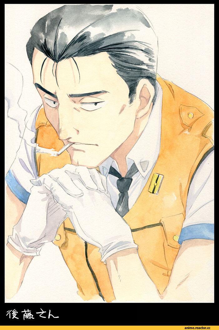 Kidou Keisatsu Patlabor, Patlabor, Gotou Kiichi, Agahari, art, красивые картинки, Anime