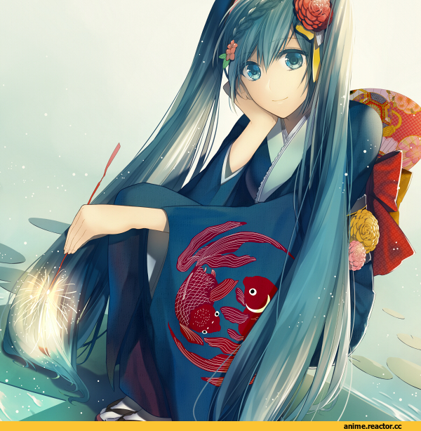 art, красивые картинки, Vocaloid, Hatsune Miku, Anime