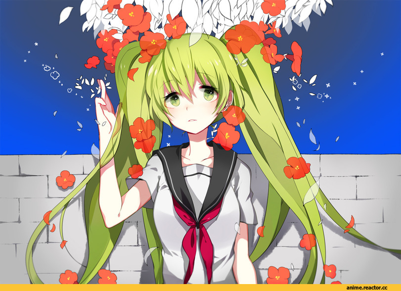 art, красивые картинки, Vocaloid, Hatsune Miku, Anime