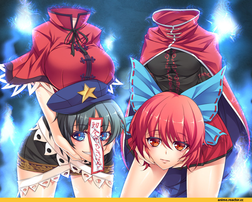 art, красивые картинки, touhou, Sekibanki, личное, Anime