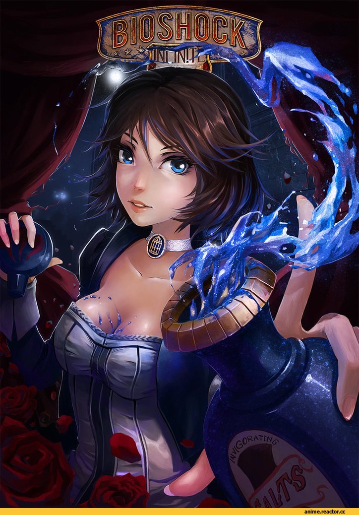 art, красивые картинки, BioShock Infinite, Anime