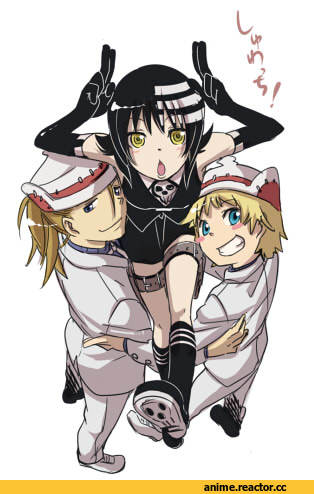 r63, Soul Eater, death kid, Anime Art, art, красивые картинки, Death the Kid, Patricia Thompson, Elizabeth Thompson, Anime