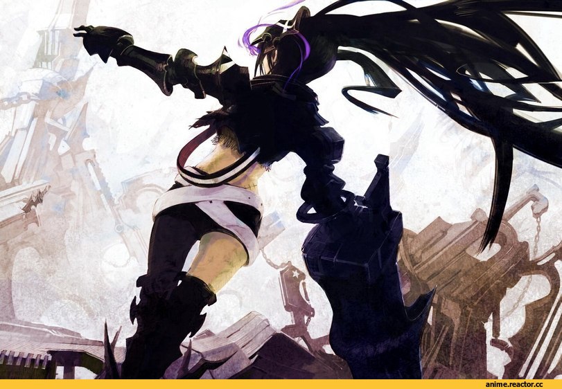 art, красивые картинки, Black Rock Shooter, Anime
