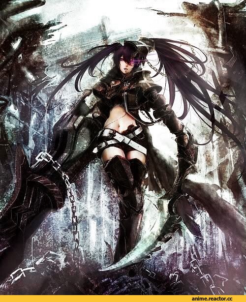 art, красивые картинки, Black Rock Shooter, удалённое, Anime