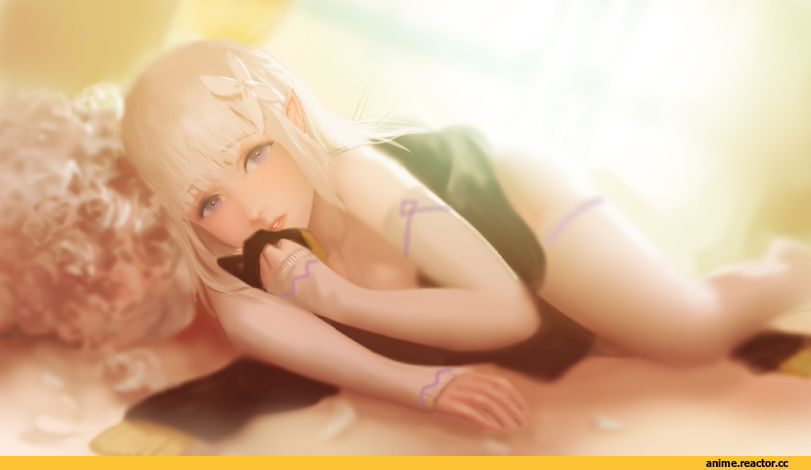 Re Zero Kara Hajimeru Isekai Seikatsu, Emilia (re zero), zymv587, Anime