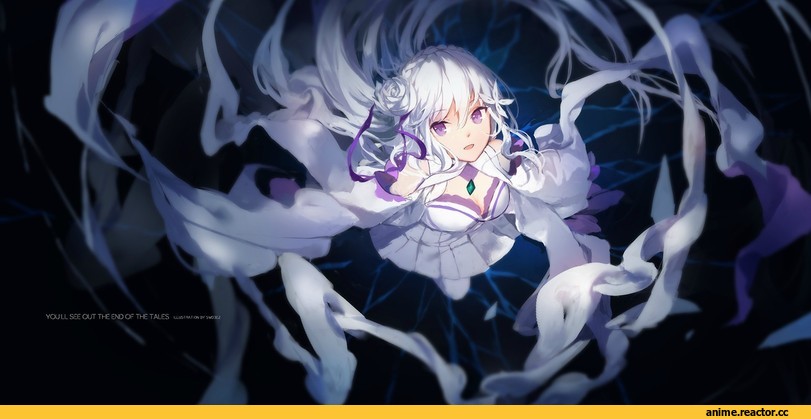 Emilia (re zero), Re Zero Kara Hajimeru Isekai Seikatsu, Anime