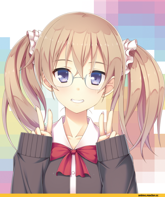 Anime Art, art, красивые картинки, cute, няшка, ihara asta, Megane, Anime